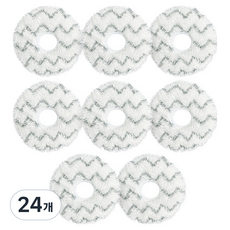 멋진공간 에코백스 X1 T10 옴니 호환 빡빡이 물걸레 화이트, 24개