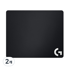 로지텍 G240 패브릭 게이밍 마우스 패드, 혼합 색상, 2개