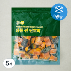 찐 단호박 (냉동), 5개, 1kg