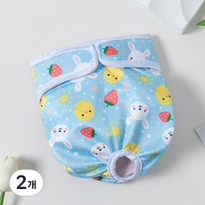 Coco studio 寵物母犬用 Floty 禮貌帶 Rabbit Sky S, 2個, 1入, 小型
