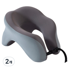 소울리치 드림업 낮잠베개, 그레이, 2개