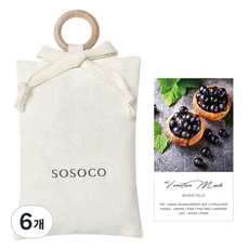 Sosoco 室內織物香氛袋 威尼斯麝香, 6個, 30g
