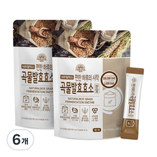 내추럴박스 곡물발효효소 분말 30p, 6개, 3g