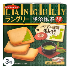 랑그리 우지말차 크림샌드, 127.2g, 3개