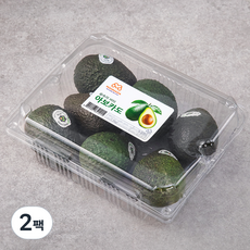 만나다 뉴질랜드 아보카도, 1.5kg, 2팩
