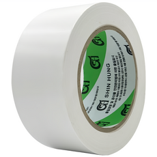 SHIN HUNG 棉質膠帶 白色 48mm x 25m, 1個