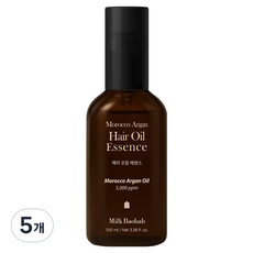 밀크바오밥 모로코 아르간 헤어 오일 에센스, 100ml, 5개