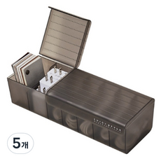 Wonine電線整理盒, 黑色, 5個