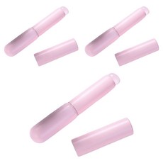 BEAUTY GOURMET 矽膠唇刷, 3個, 粉紅色