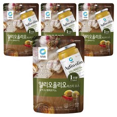 清淨園 蒜香橄欖油義大利麵醬, 100g, 4個