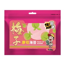 苔嗑 厚切海苔 梅子風味, 45g, 1包