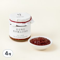 설성목장 한우볶음고추장, 250g, 4개
