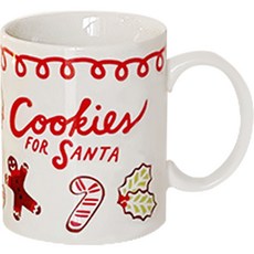 COZY TABLE 居家派對復古餅乾陶瓷馬克杯 320ml, 混合顏色, 1個