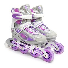 주트 Z5 인라인스케이트, 퍼플, 1세트