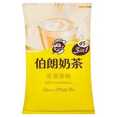 MR.BROWN 伯朗咖啡 伯朗奶茶 三合一 香濃原味 17g x 45包, 1袋