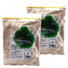 태평선식 검정깨 미숫가루 지퍼백, 800g, 2개