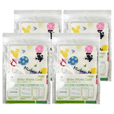 Skater 濕紙巾收納抽取包, 米奇系列, 4個