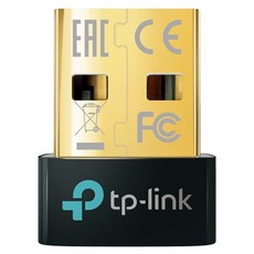 tp-link 藍牙5.4超迷你型USB傳輸器, UB500, 黑色, 1個