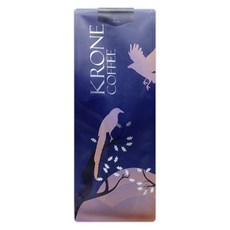 KRONE 皇雀 典藏曼巴咖啡豆 厚實咖啡與濃厚餘味 曼巴經典平穩風味 濃香回甘, 咖啡豆(無研磨), 227g, 1包