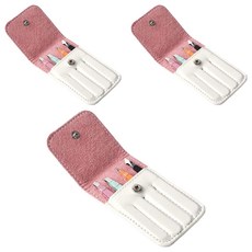 dunhome 粉彩高級專家用鑷子4件組, 3套, 白色