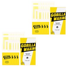 GORILLA WAXING 28片 多合一 零黏性 自助除毛貼片組, 2套