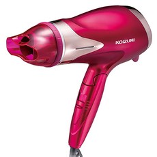 KOIZUMI 小泉成器 負離子極滋潤毛鱗修護吹風機 2.0m³/分 大風量速乾 1500W, KHD-G120-PE, 桃紅, 1個