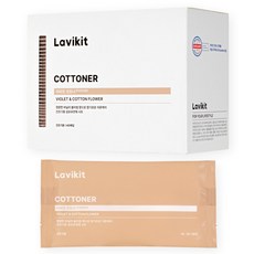 La vikit Cotner 片狀衣物柔軟精 白亞麻香 正裝, 40入, 1個