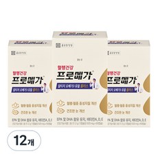Chong Kun Dang 鍾根堂 rTG Omega 3雙效魚油軟膠囊Plus, 60顆, 12盒