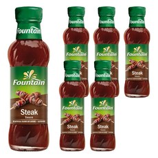 Fountain 牛排醬, 250ml, 6個