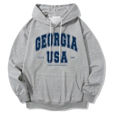 ILLUSO 男女通用 GEORGIA USA 柔軟特級雙面連帽T恤