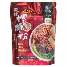 老鍋米粉 酸辣螺螄粉 2-3人份, 300g, 1包