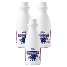 Jupiter 藍莓果泥, 1.12kg, 3個