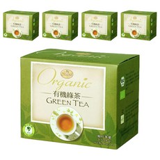 Magnet 曼寧 有機綠茶 20包*5盒 (德國百年茶廠技術, 清新口感, 無添加), 3g