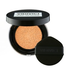 VIDIVICI 黑色完美遮瑕服貼氣墊粉餅 13g SPF 40 PA++, 23N 沙色, 1個