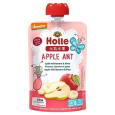 Holle 禾樂純境 元氣水果果泥 1包 紅蘋小蟻 100g