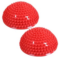 12圓迷你凹凸修復平衡球, 2個, 紅色