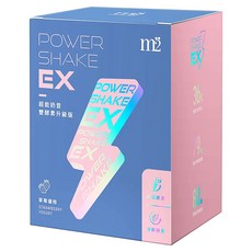 m2 美度 Power Shake EX超能奶昔升級版 草莓優格, 8包, 1盒