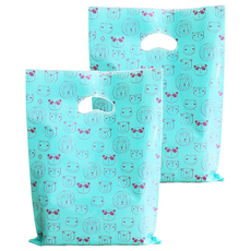 Sungwonvinyl 100p 帶絲帶環的塑料袋, 動物園, 200個