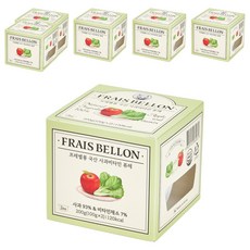 FRAIS BELLON 孩童蔬果泥 2入, 蘋果蔬菜口味, 200g, 6盒
