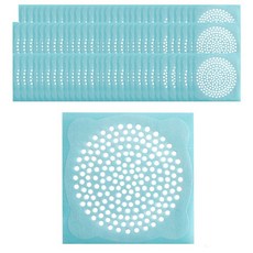 THE ZAKKA 浴室排水孔濾網, 白色, 90入