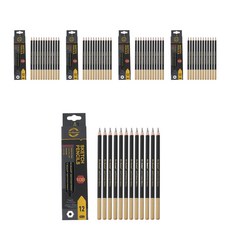 Valhappy專業繪圖鉛筆 單色, 60個, 10B