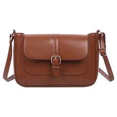 SORIDAL 女用 盧比諾 現代基本款 托特斜背包, 棕色