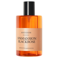 ASOYOON Spamansion系列 身體按摩油 Black Rose, 400ml, 1瓶