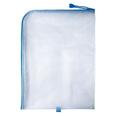 SEASON Paper&Gift 四季紙品禮品 B4L型防水拉鍊袋, 藍色, 1個