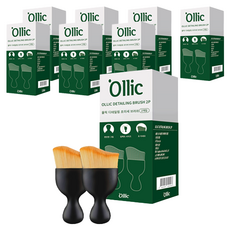 Ollic 細節清潔超細刷, 單一顏色, 8個