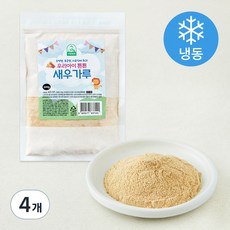 우리아이튼튼 새우가루 (냉동), 200g, 4개, 1개입