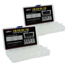 SEiNTF 耐熱高溫O型環套組 15種 225入, 2個