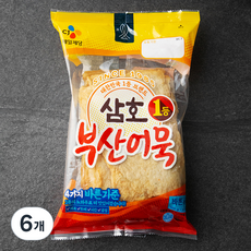 삼호어묵 부산어묵 바른사각, 800g, 6개
