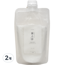 바스몽 몽스파 펫 아로마 탄산 입욕제 리필용, 200g, 1개입, 2개