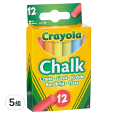 Crayola 繪兒樂 彩色粉筆, 混合顏色, 60支